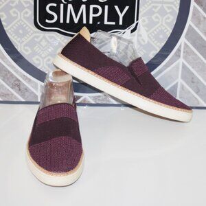 LN LADIES UGG KNIT SNEAKERS - 10 - PURPLE